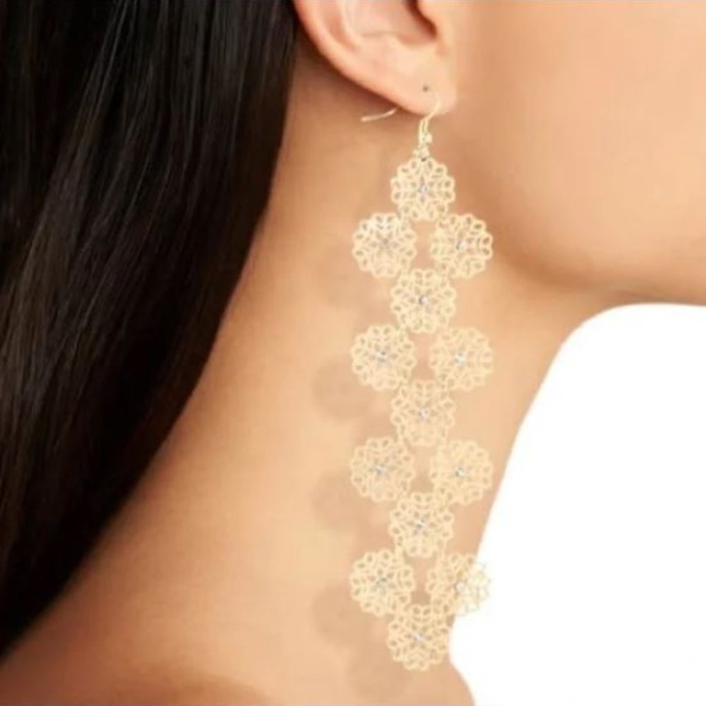 Long Filigree Earring